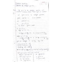 Problems based on properties of analyytic functions Complex Variables and Linear Algebra-BMAT201L