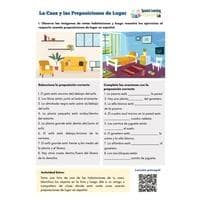 Prepositions exercise Spanish 1  - BESP101L