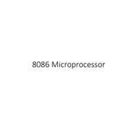 34 Microprocessors and Microcontrollers-BECE204L