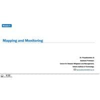 Mapping and Monitoring Natural Disaster Mitigation and Management-BCLE212L