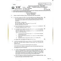 CBS1004 Computer Architechure and Organisation