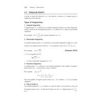 Problems on Singularities and Residues Complex Variables and Linear Algebra-BMAT201L