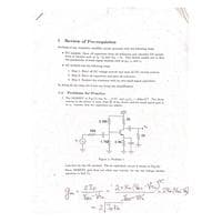 17-MOSFET and BJT Amplifier Practice Problems Semiconductor Devices and Circuits BECS201L
