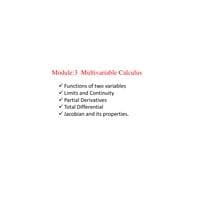 Introduction 2.1 Calculus-BMAT101L