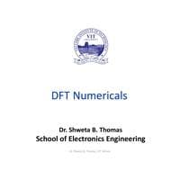 DFT Numericals Module 1 Digital Signal Processing module 1-BECE301L