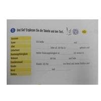 Exercise 2 German I-BGER101L