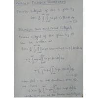 Complex Fourier transform Differential Equations and Transform-BMAT102L