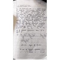 Probability and Statistics Chi Square Goodness of fit-BMAT202L