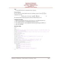 Matlab exp 5B Calculus Lab-BMAT101P