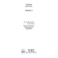 Several Variables 2.2 Calculus-BMAT101L