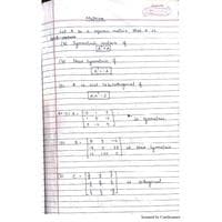 Eigen values and CH Theorem Complex Variables and Linear Algebra-BMAT201L