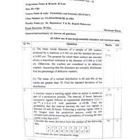 Probability And Statistics