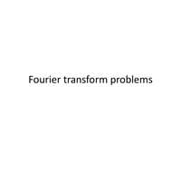 21-Fourier transform and its circuit applications Circuit Theory BEEE203L