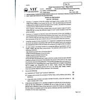 Structured And Object Oriented Programming