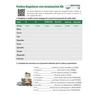 Regular Verbs Ending In ER Spanish 1 - BESP101L