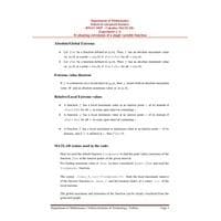 Matlab exp 1A Calculus Lab-BMAT101P