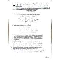 EEE1001 BASIC ELECRICAL AND ELECTRONICS ENGINEERING
