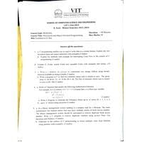 BCSE102L Structred and OOPS