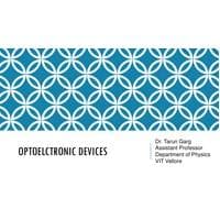 Laser diode Engineering Physics-BPHY101L