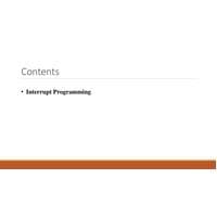 25 Interrupt Programming Microprocessors and Microcontrollers-BECE204L