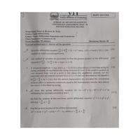 Differential Equations and Transform